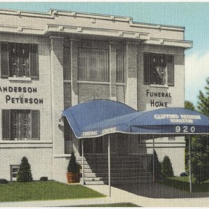Anderson Peterson Funeral Home 
Minneapolis, MN (1930-1945)