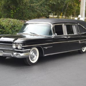 Latest acquisition: 1959 Cadillac S&S 3-Way Victoria Landau, 2-owner Coach~ now in restoration
